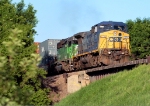 CSX 7724 (stack re-route)